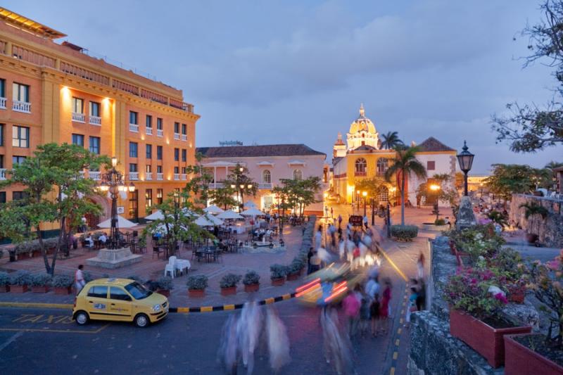 Ciudad Amurallada, Cartagena, Bolivar, Colombia