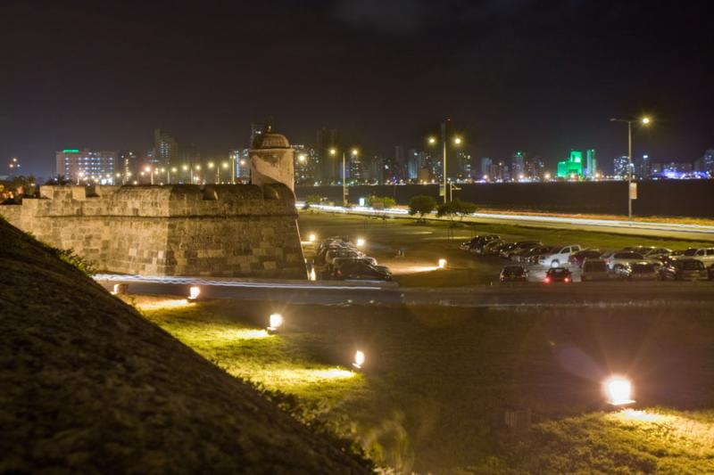 Baluarte de Santa Clara, Cartagena, Ciudad Amurall...