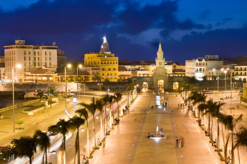 Camellon de los Martires, Cartagena, Bolivar, Colo...