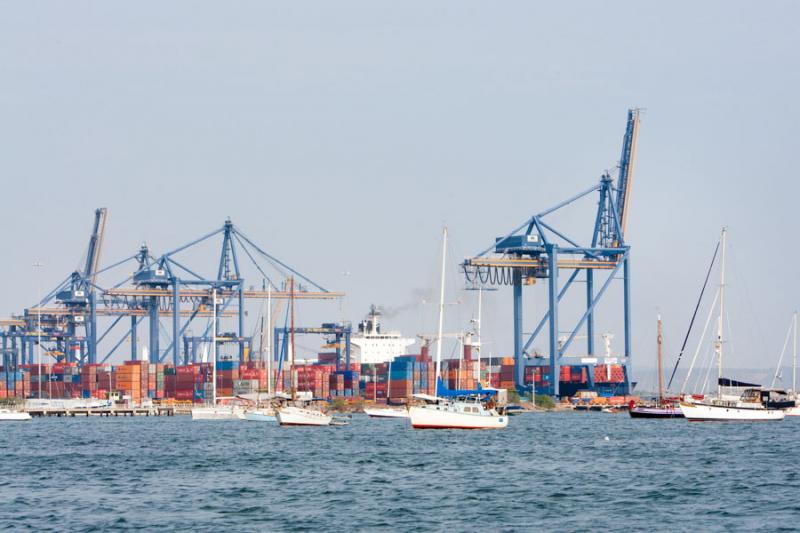 Puerto de Cartagena, Bolivar, Colombia