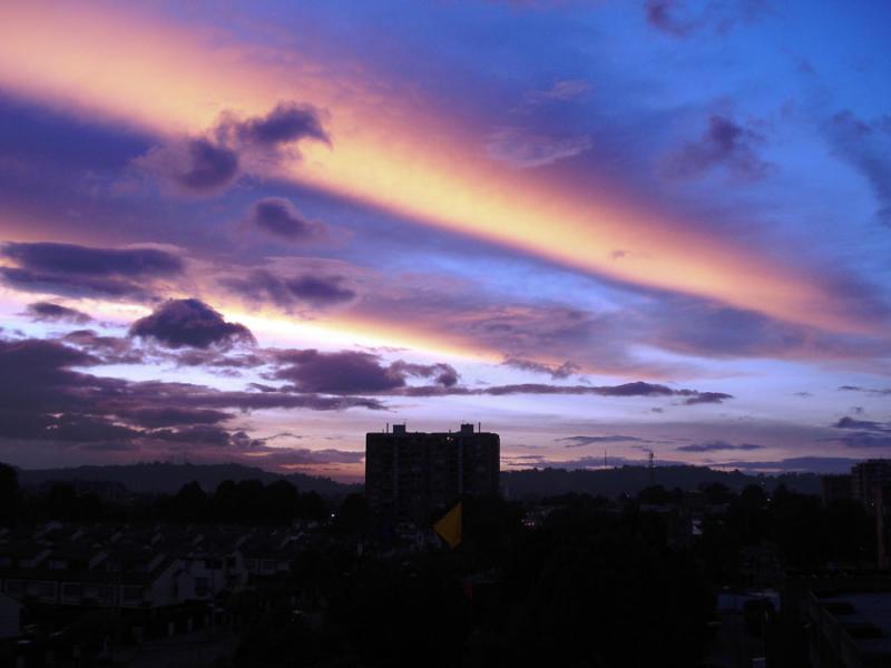 Atardecer en Bogota, Cundinamarca, Colombia