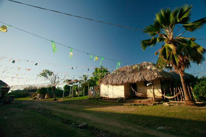 Vivienda Tradicional, Isla Fuerte, Bolivar, Cartag...