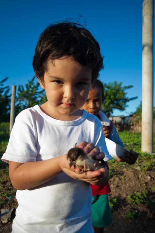 NiÃ±o en Isla Fuerte, Bolivar, Colombia