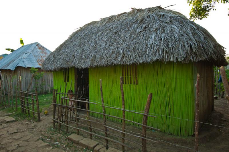 Vivienda Tradicional, Isla Fuerte, Bolivar, Cartag...