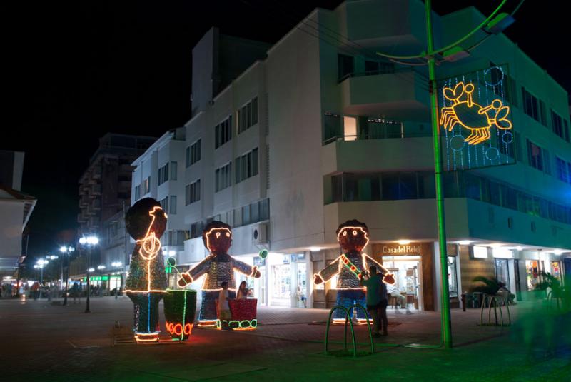 Navidad en San Andres, Colombia, Sur America