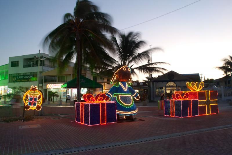 Navidad en San Andres, Colombia, Sur America