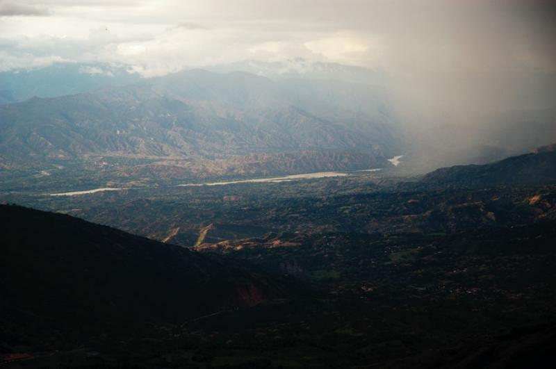 Panoramica del Rio Cauca, Santa Fe de Antioquia, C...