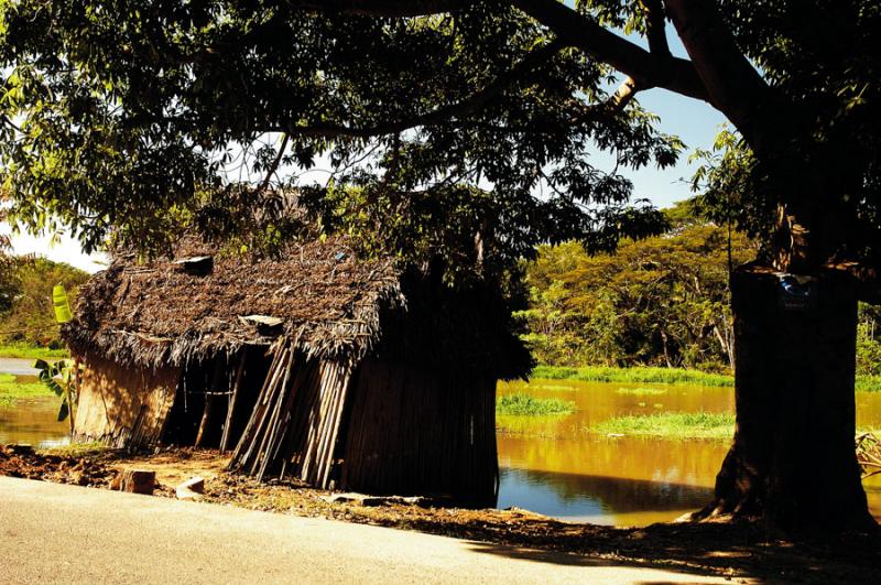 Vivienda Tradicional de Talaigua, Bolivar, Colombi...