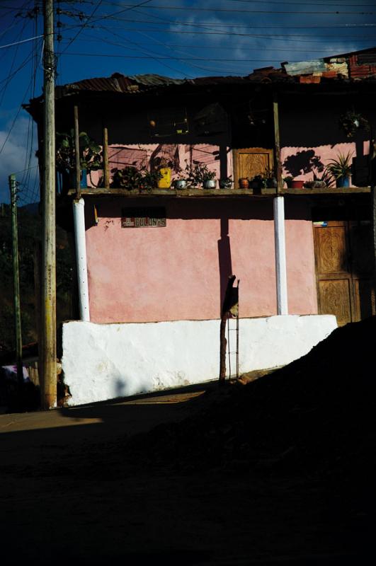 Vivienda Tradicional de Curiti, Santander, Colombi...