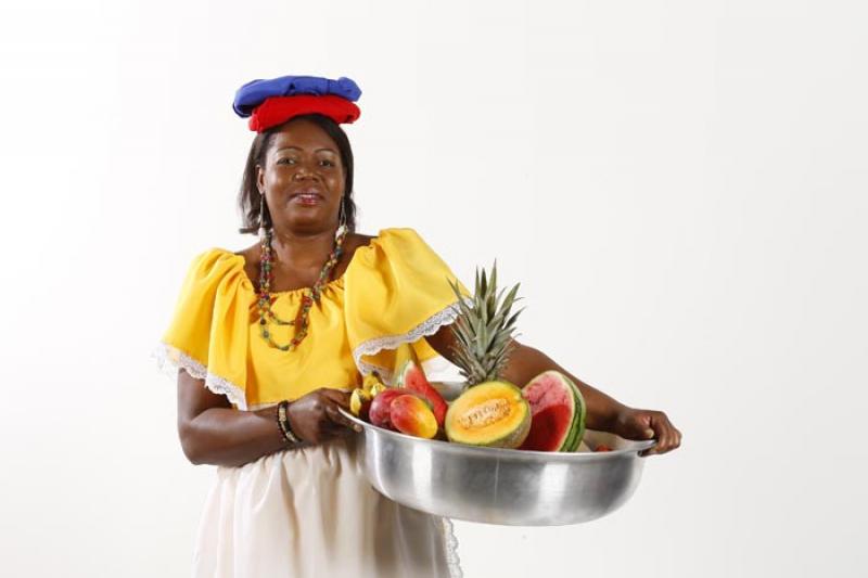 Palenquera Afrocolombiana