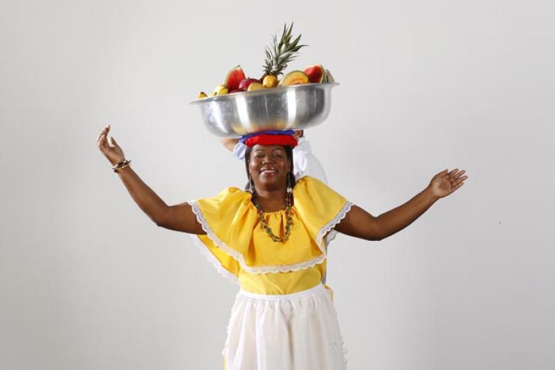 Palenquera Afrocolombiana