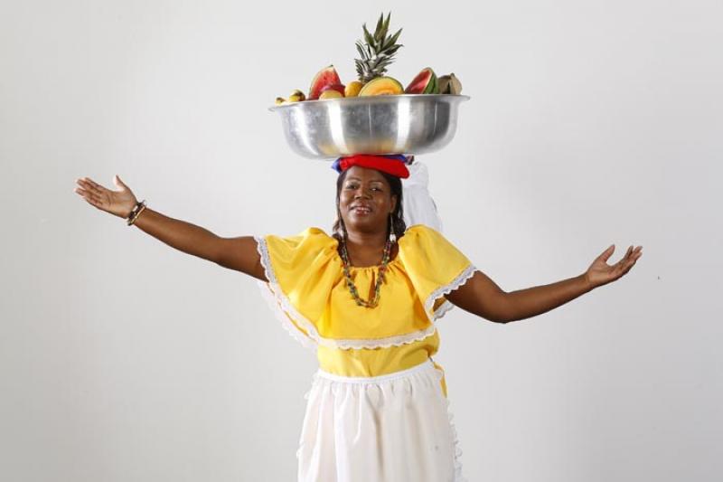 Palenquera Afrocolombiana