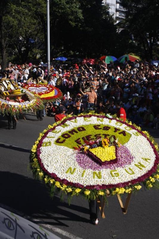 Desfile de Silleteros, Medellin, Antioquia, Colomb...