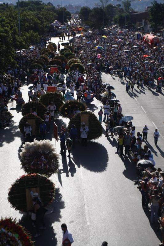 Desfile de Silleteros, Medellin, Antioquia, Colomb...