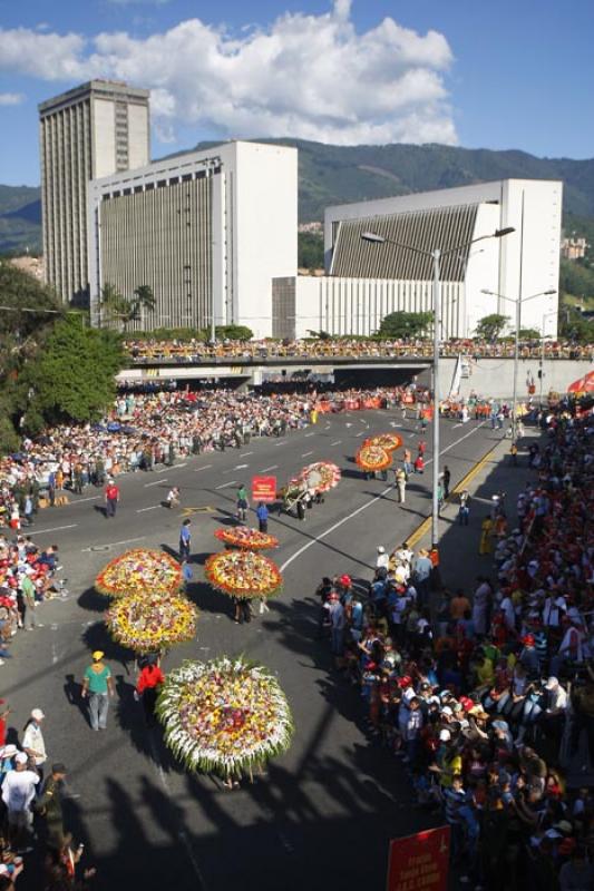 Desfile de Silleteros, Medellin, Antioquia, Colomb...