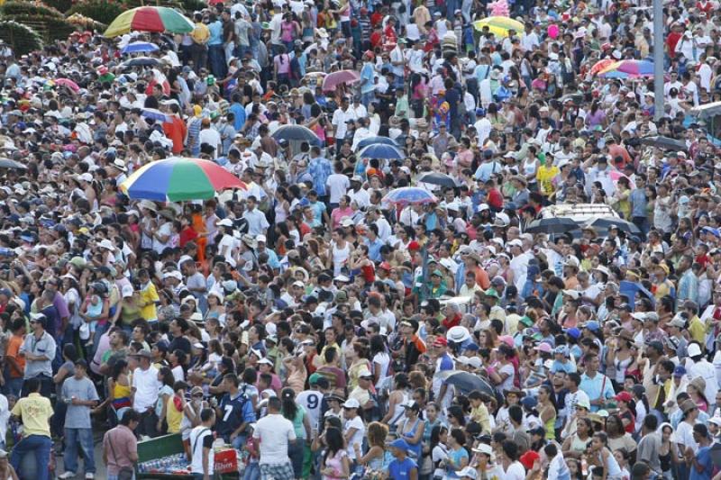 Desfile de Silleteros, Medellin, Antioquia, Colomb...