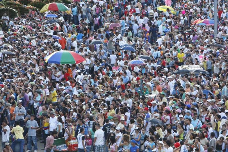 Desfile de Silleteros, Medellin, Antioquia, Colomb...