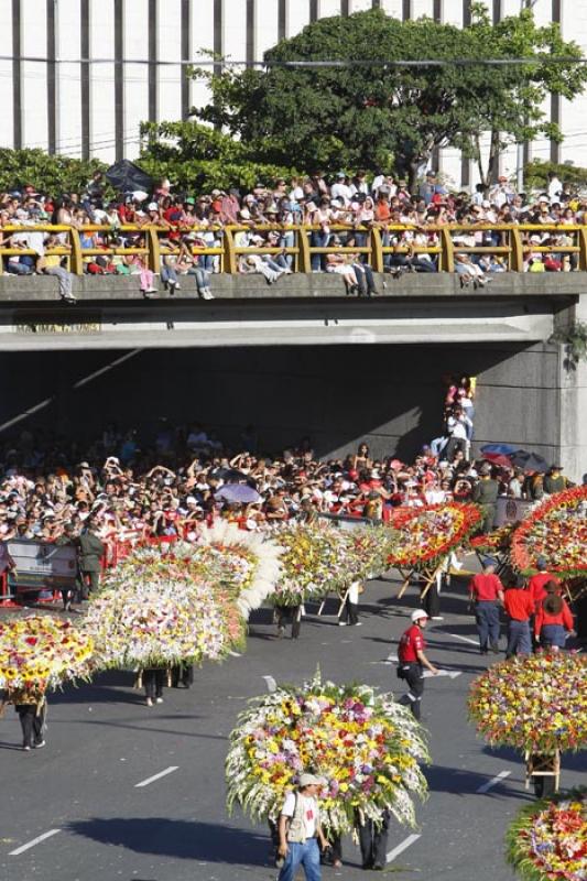 Desfile de Silleteros, Medellin, Antioquia, Colomb...