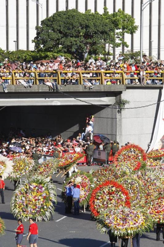Desfile de Silleteros, Medellin, Antioquia, Colomb...