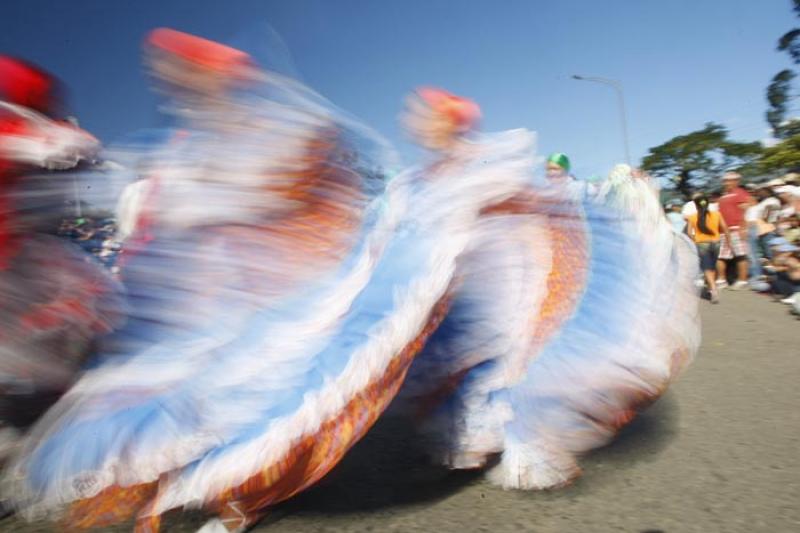 Grupo Folclorico en el Desfile de Silleteros, Mede...