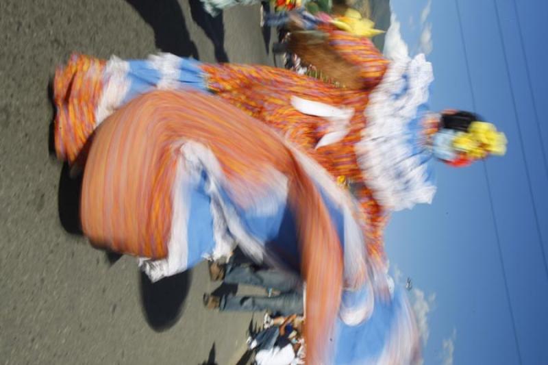 Bailarina en el Desfile de Silleteros, Medellin, A...