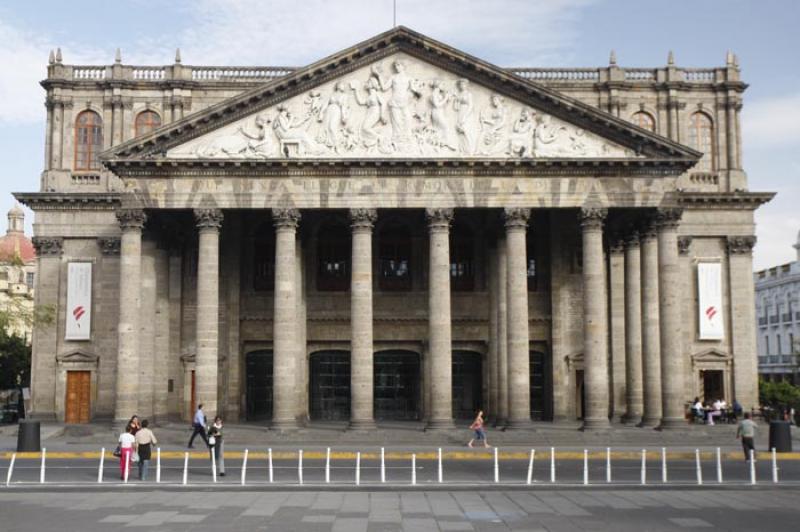 Teatro Degollado, Guadalajara, Jalisco, Mexico, Am...