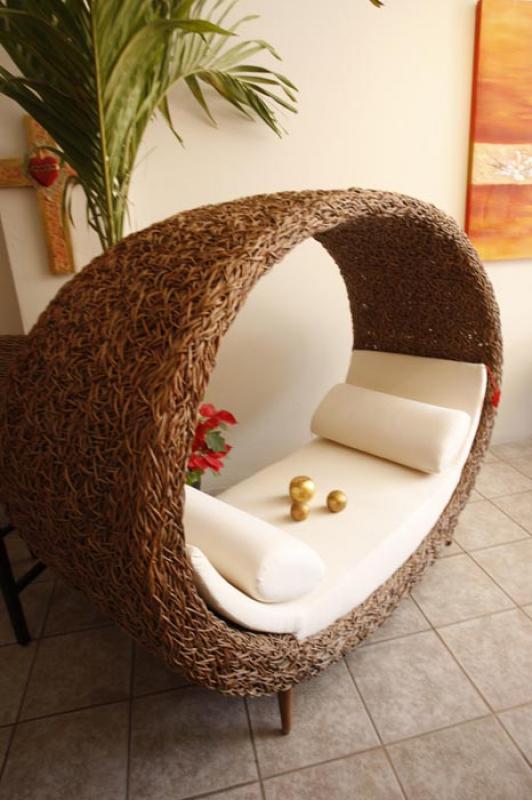 Sofa de Rattan, Tonala, Jalisco, Mexico, America