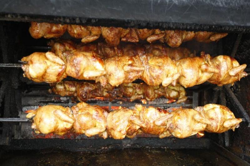 Pollo Asado en Guanajuato, Mexico, America