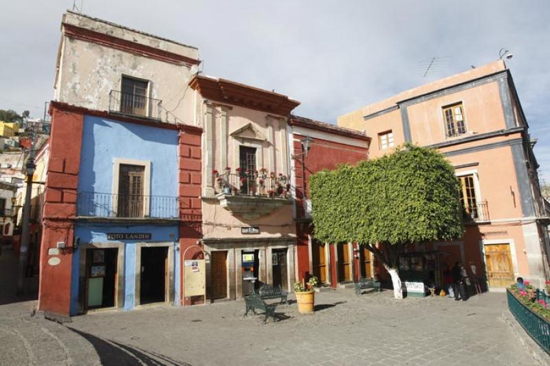 Plaza de los Angeles, Guanajuato, Mexico, America