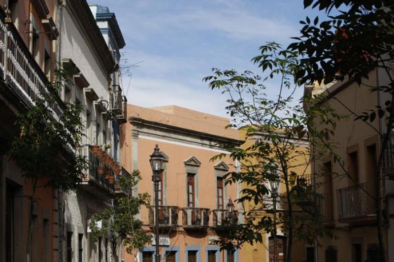 Balcones Coloniales, Guanajuato, Mexico, America