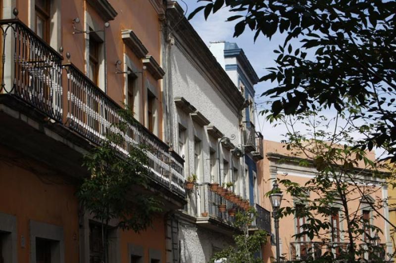 Balcones Coloniales, Guanajuato, Mexico, America