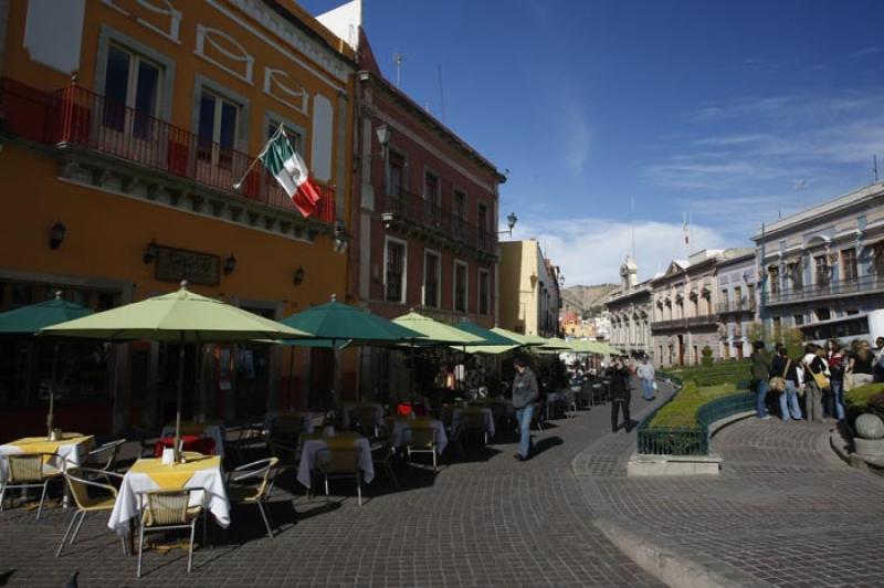 Plaza de la Paz, Guanajuato, Mexico, America