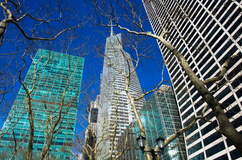 Banco de America en la Torre Uno, Midtown, Manhatt...