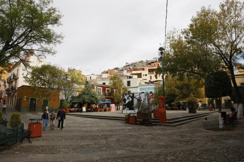 Plaza San Fernando, Guanajuato, Mexico, America