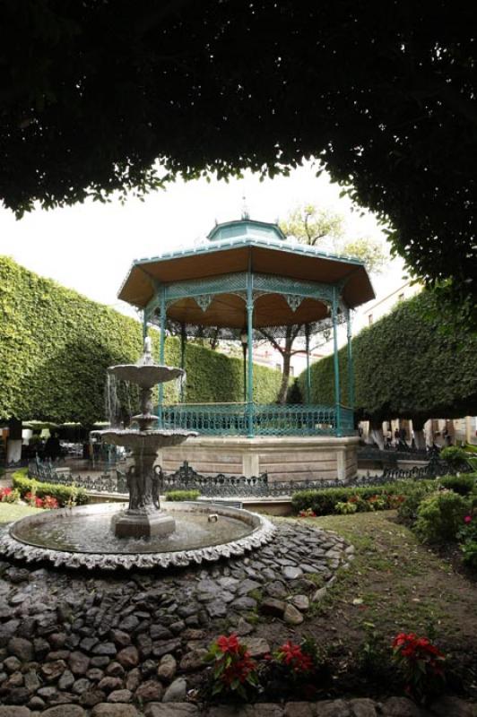 Jardin de la Union, Guanajuato, Mexico, America