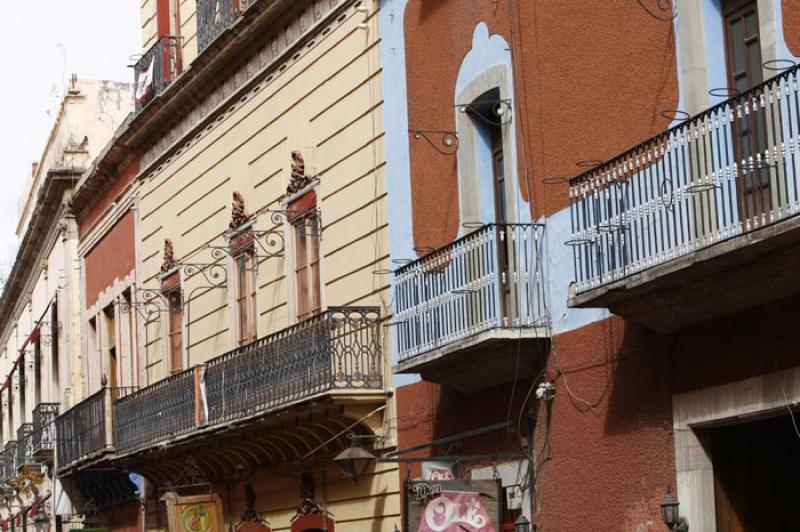 Balcones Coloniales, Guanajuato, Mexico, America