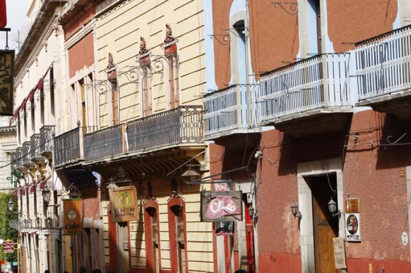 Balcones Coloniales, Guanajuato, Mexico, America