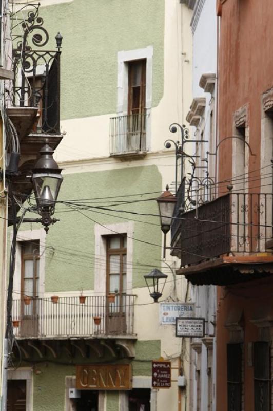 Balcones Coloniales, Guanajuato, Mexico, America