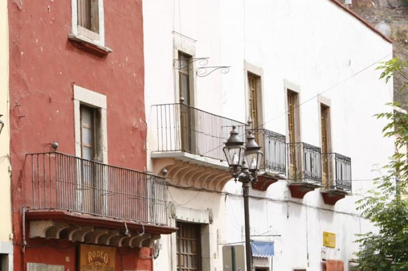 Balcones Coloniales, Guanajuato, Mexico, America