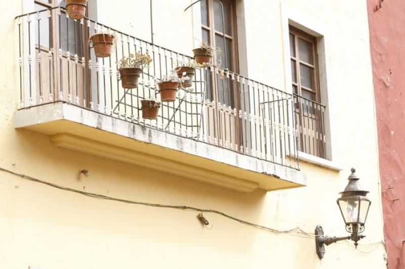 Balcon Colonial, Guanajuato, Mexico, America