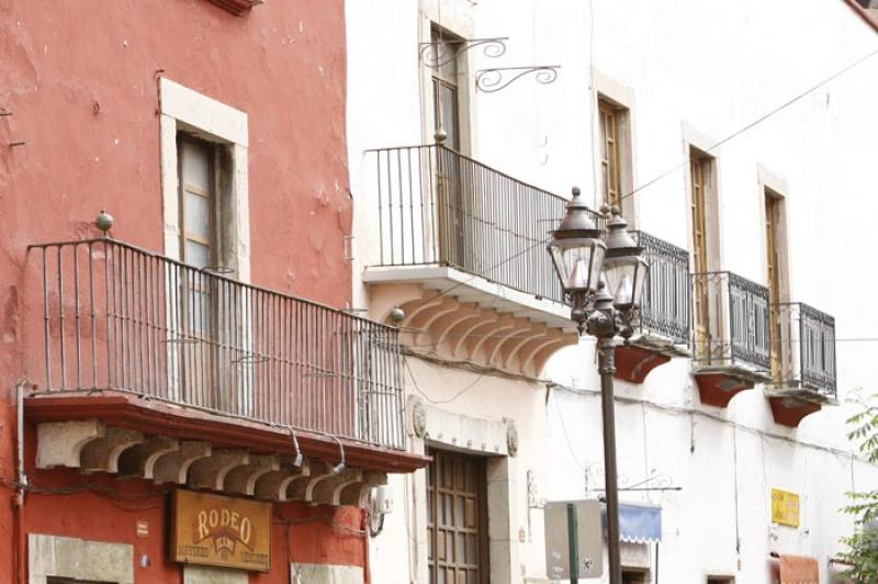 Balcones Coloniales, Guanajuato, Mexico, America