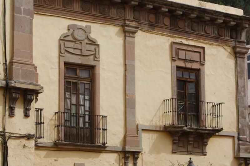 Balcones Coloniales, Guanajuato, Mexico, America