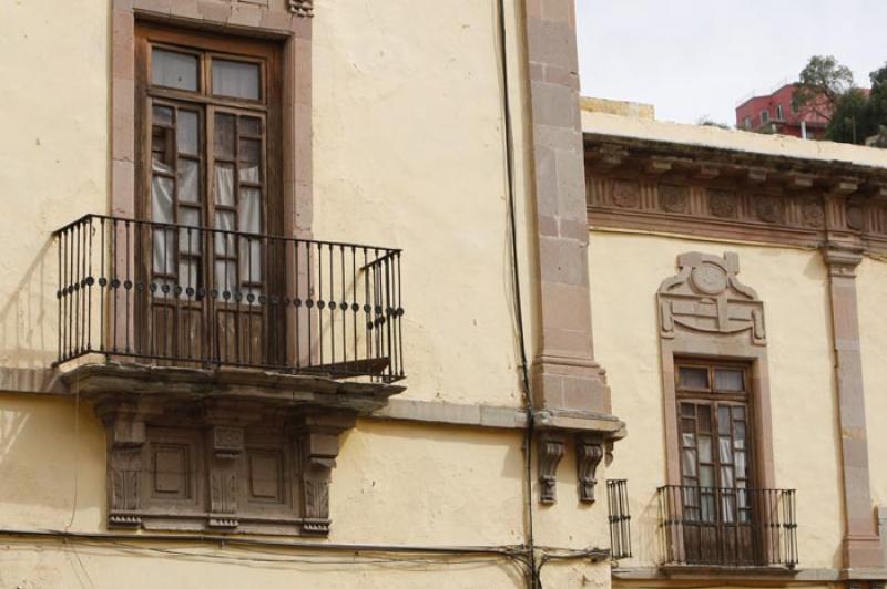 Balcones Coloniales, Guanajuato, Mexico, America