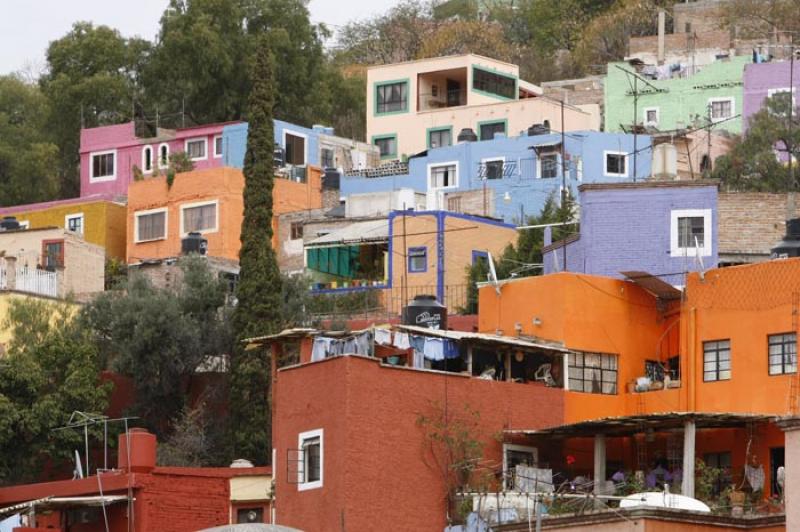 Viviendas Tradicionales de Guanajuato, Mexico, Ame...