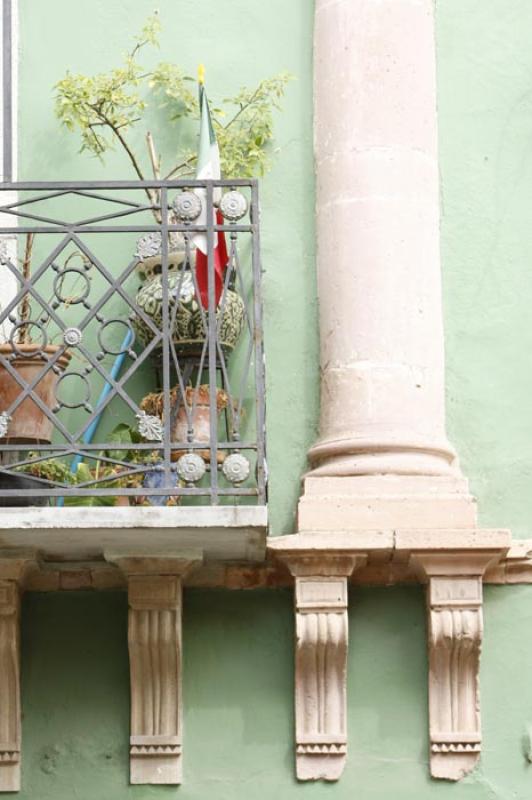 Balcon Colonial, Guanajuato, Mexico, America