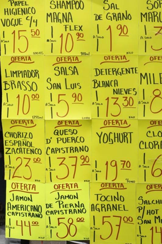 Listado de Precios, Guanajuato, Mexico, America