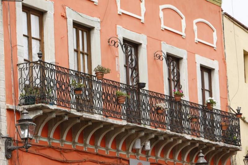 Balcon Colonial, Guanajuato, Mexico, America