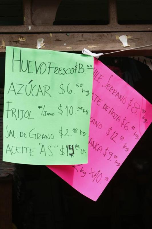 Listado de Precios, Guanajuato, Mexico, America