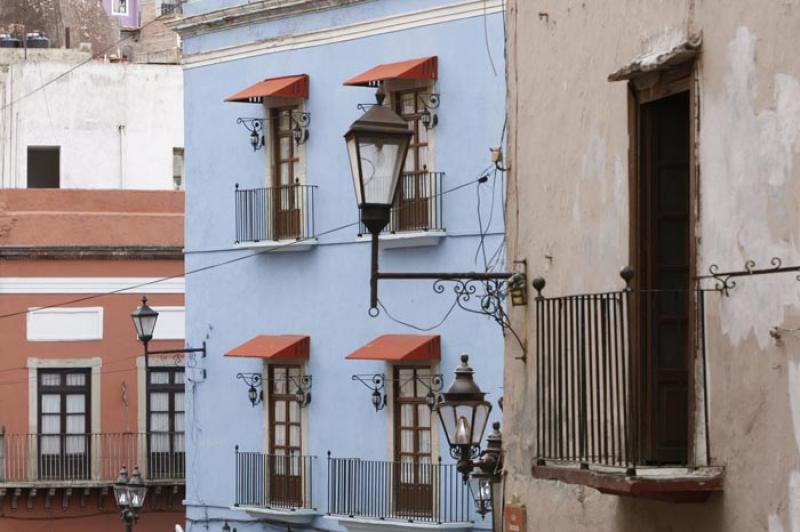 Viviendas Coloniales de Guanajuato, Mexico, Americ...