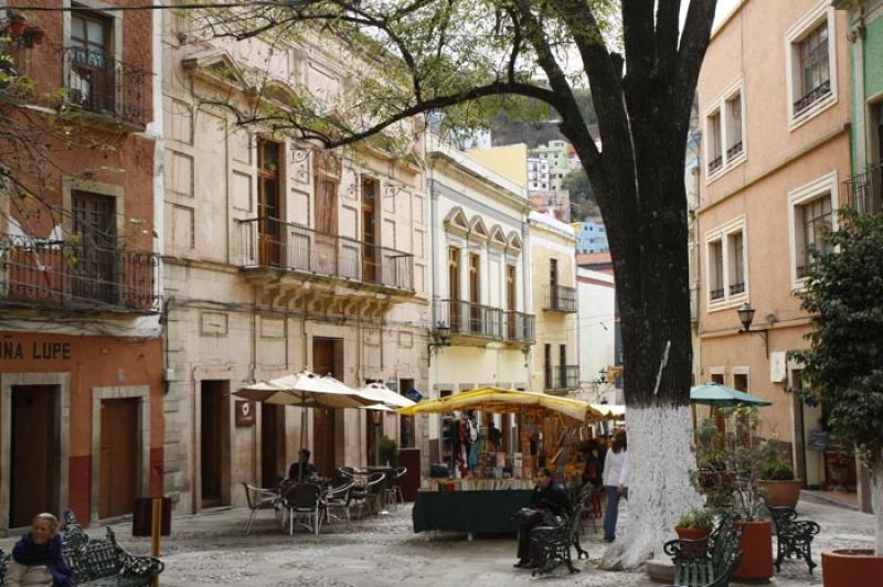 Plaza San Fernando, Guanajuato, Mexico, America